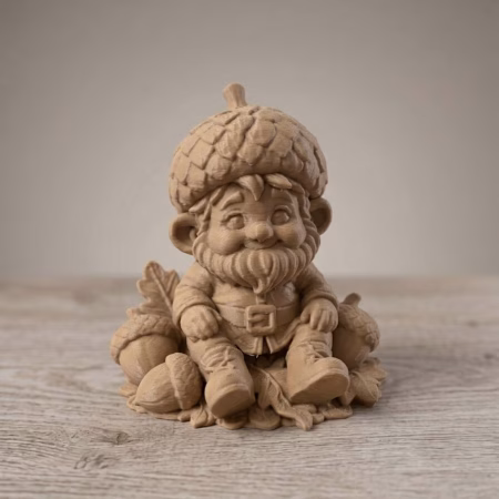 Őszi 3D Nyomtatott Manó 10cm