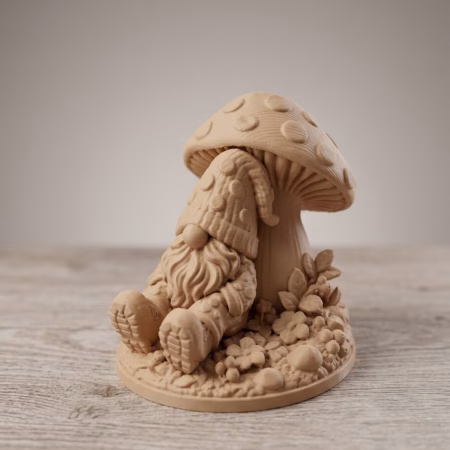 Őszi 3D Nyomtatott Manó 10cm