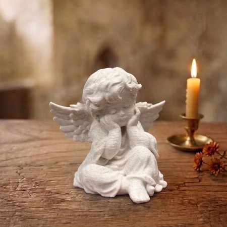 Angyal 5,5cm – 3D nyomtatott