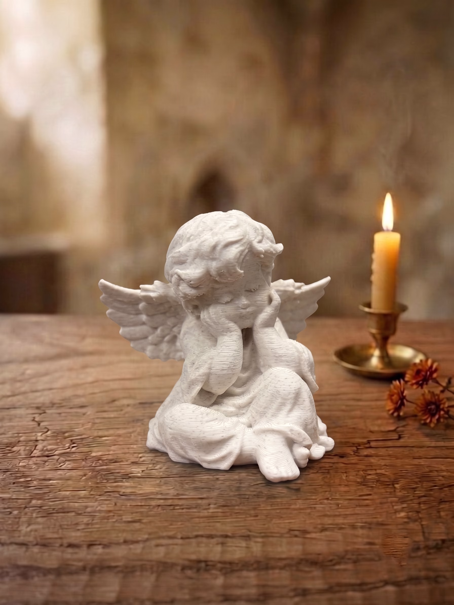 Angyal 5,5cm – 3D nyomtatott
