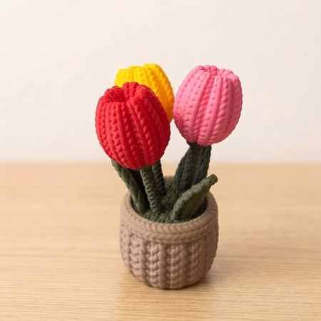 3D Nyomtatott Tulipán