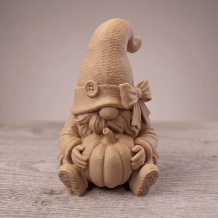 Őszi 3D Nyomtatott Manó 10cm